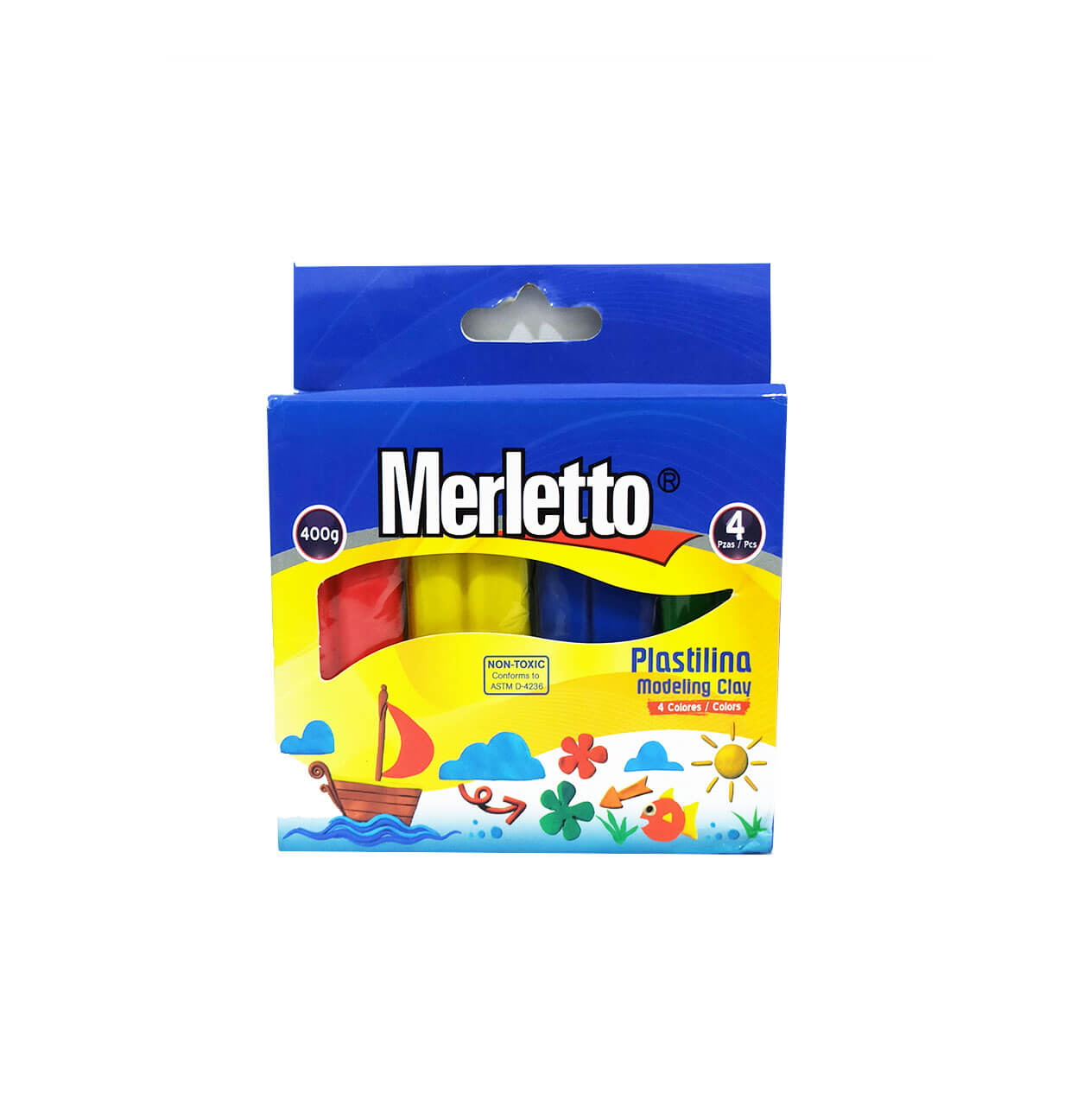 PLASTILINA 400 GR