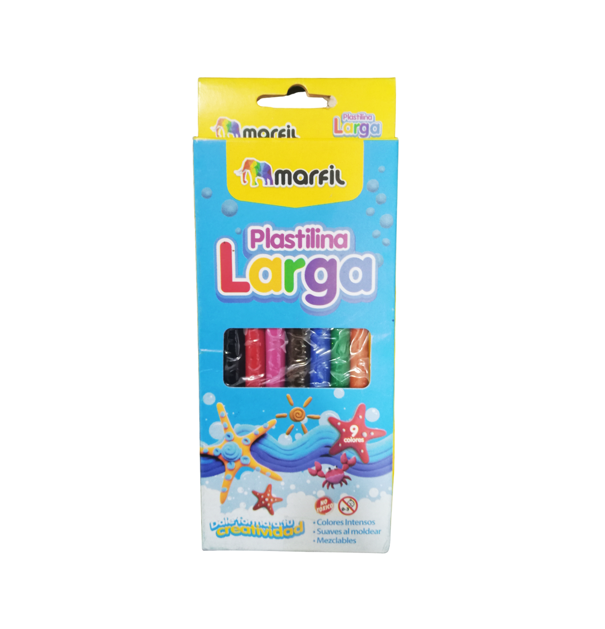 PLASTILINA LARGA X9