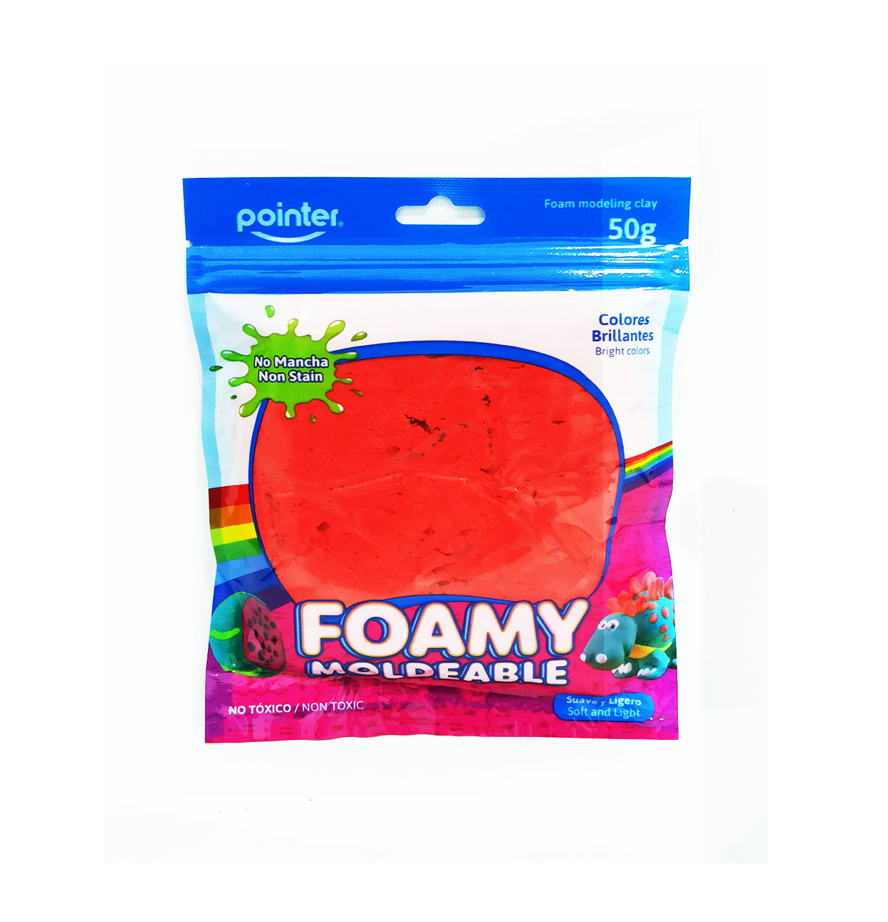 Foamy Moldeable Color Rojo LANCER Mediano - Megamaxi